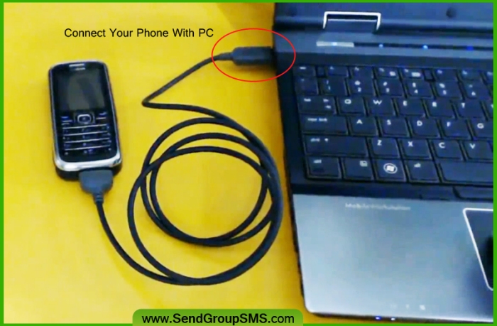 connect mobile with PC
